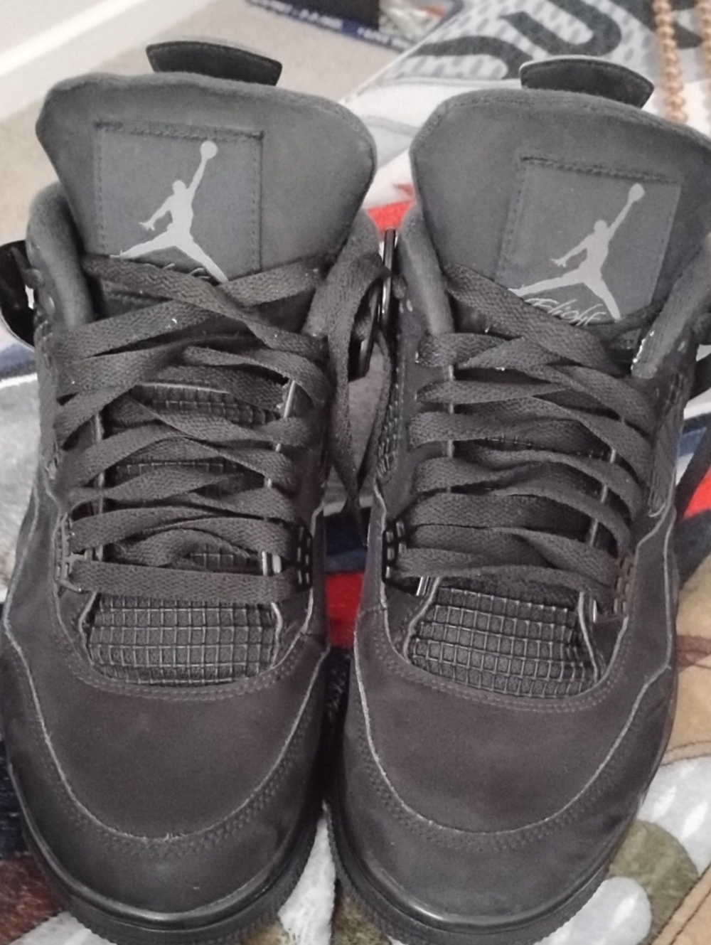 Nike Air Jordan Men's High-Top Sneakers in Charcoal Gray
